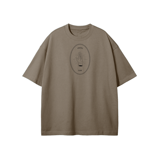Trust God Streetwear Heavyweight Loose Fit T-Shirt