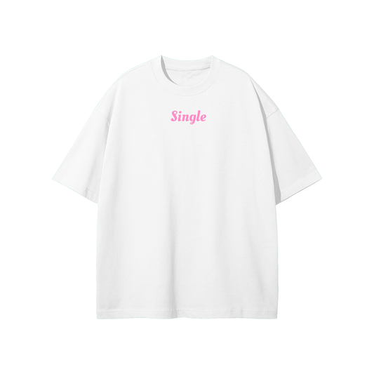 Single Streetwear Heavyweight Loose Fit T-Shirt