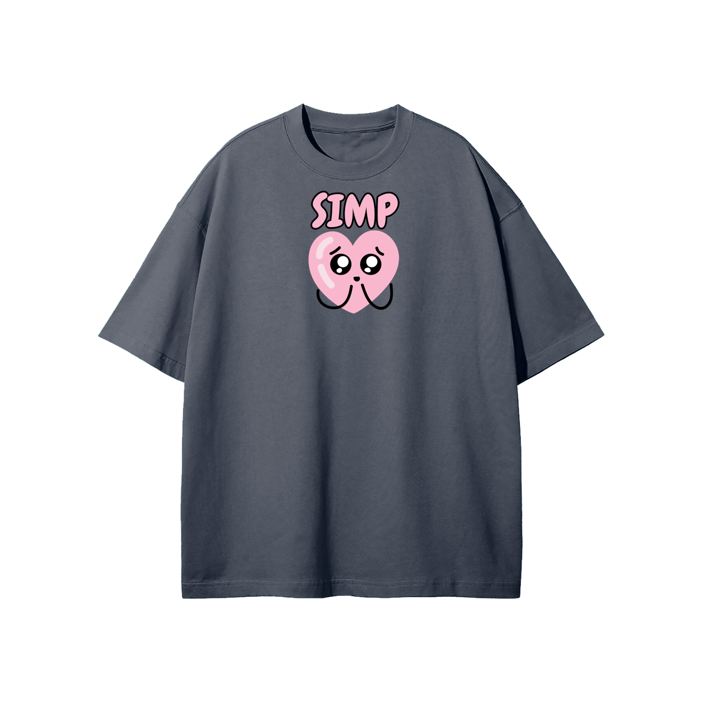 Simp Streetwear Heavyweight Loose Fit T-Shirt