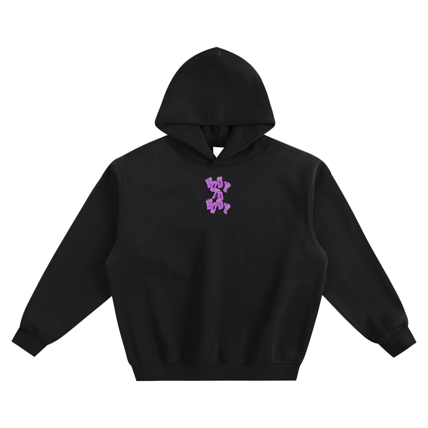 Body To Body Fleeced Boxy Hoodie