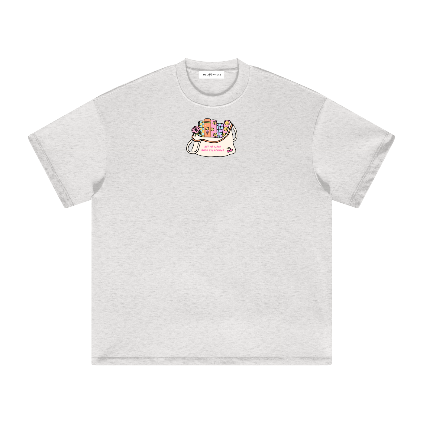 Ask Me What Book I'm Reading (Bag) Heavyweight T-Shirt