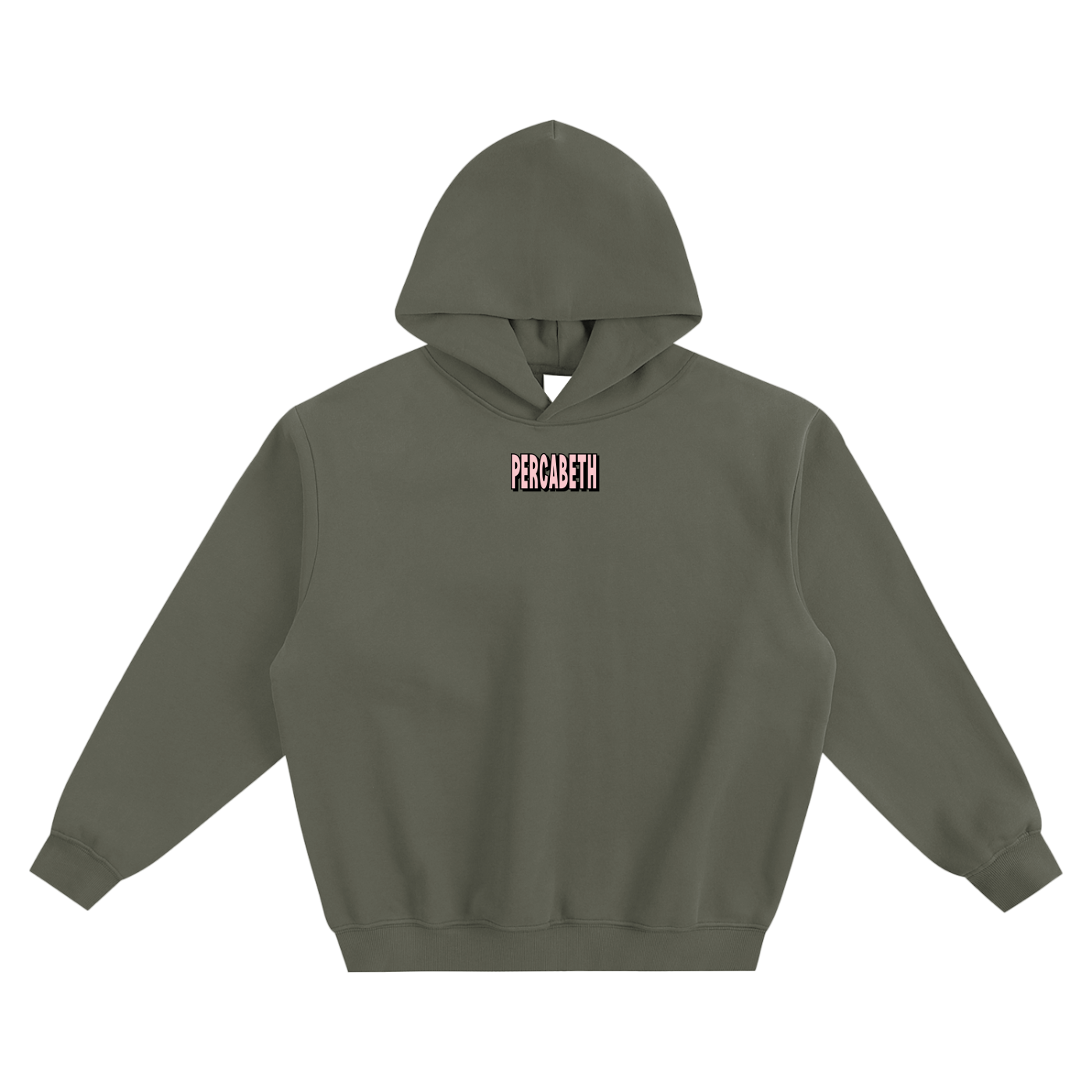 Percabeth Pink (Percy Jackson) Fleeced Boxy Hoodie