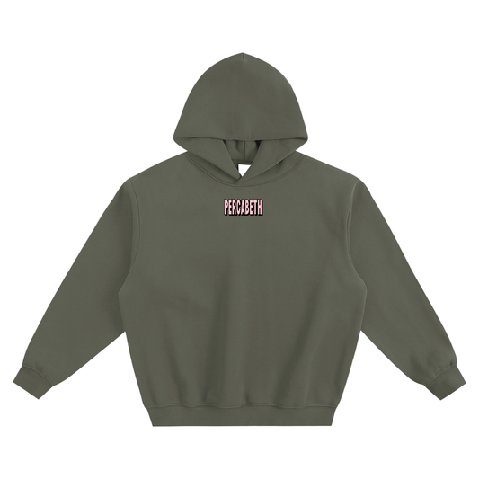 Percabeth Pink (Percy Jackson) Fleeced Boxy Hoodie