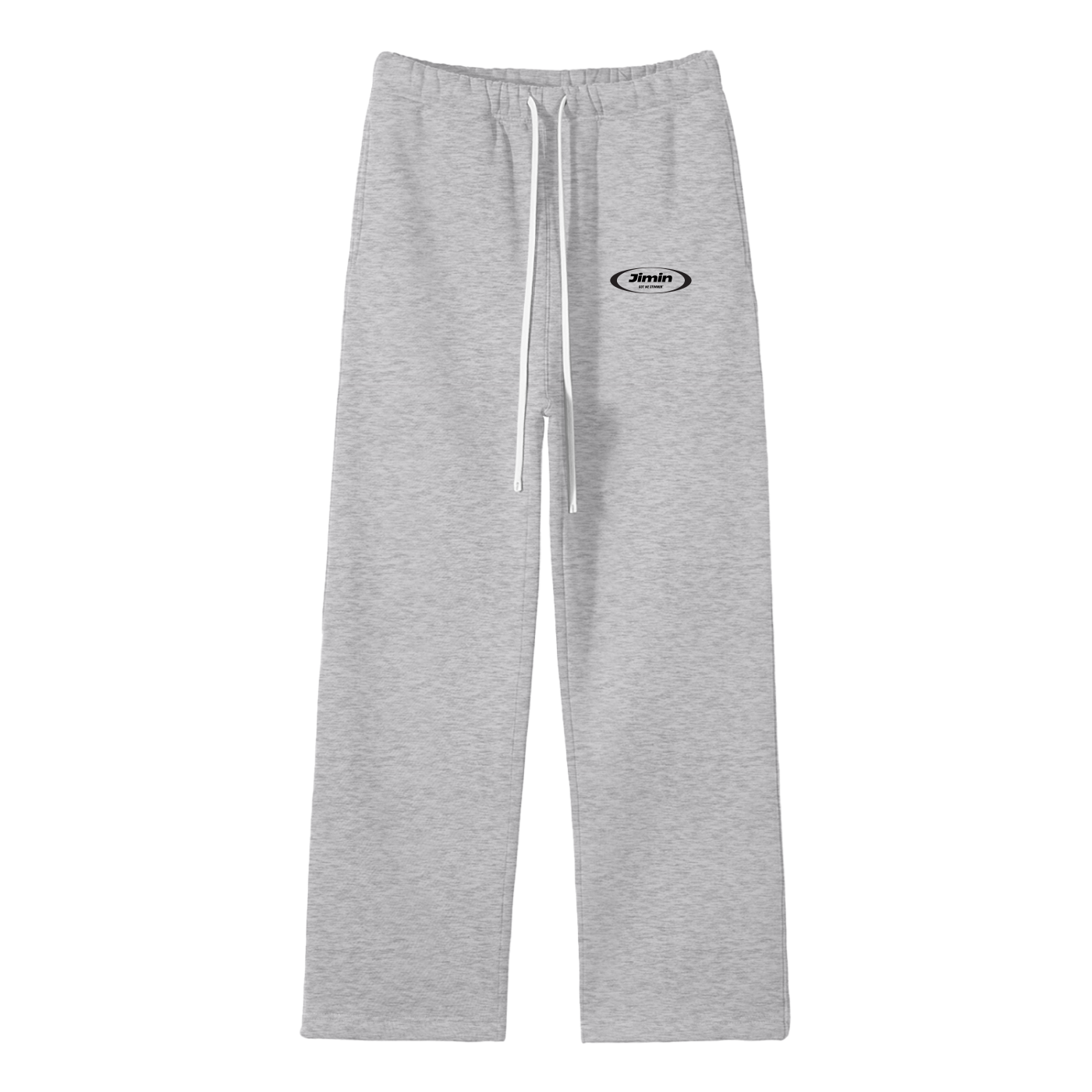 Jimin Got Me Stimmin' Streetwear Fleece Straight Leg Pants