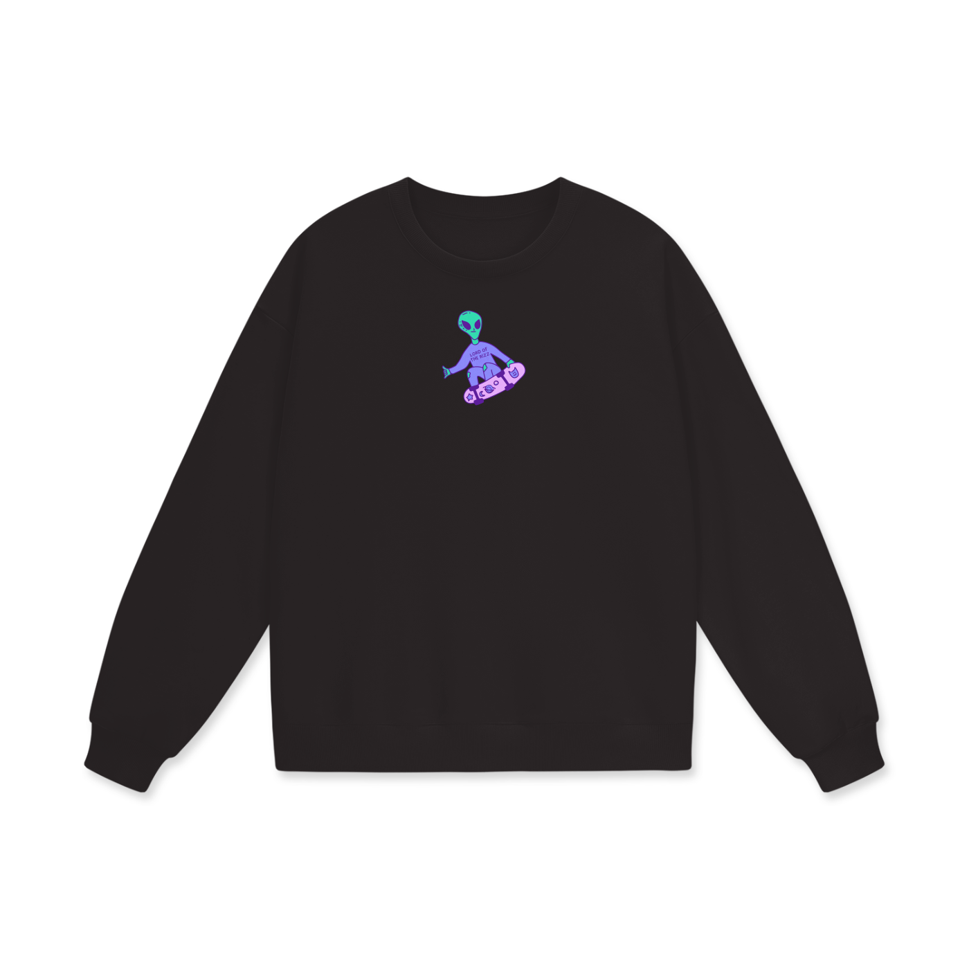 Lord Of The Rizz Heavyweight Drop Shoulder Oversized Fleece Sweatshirt
