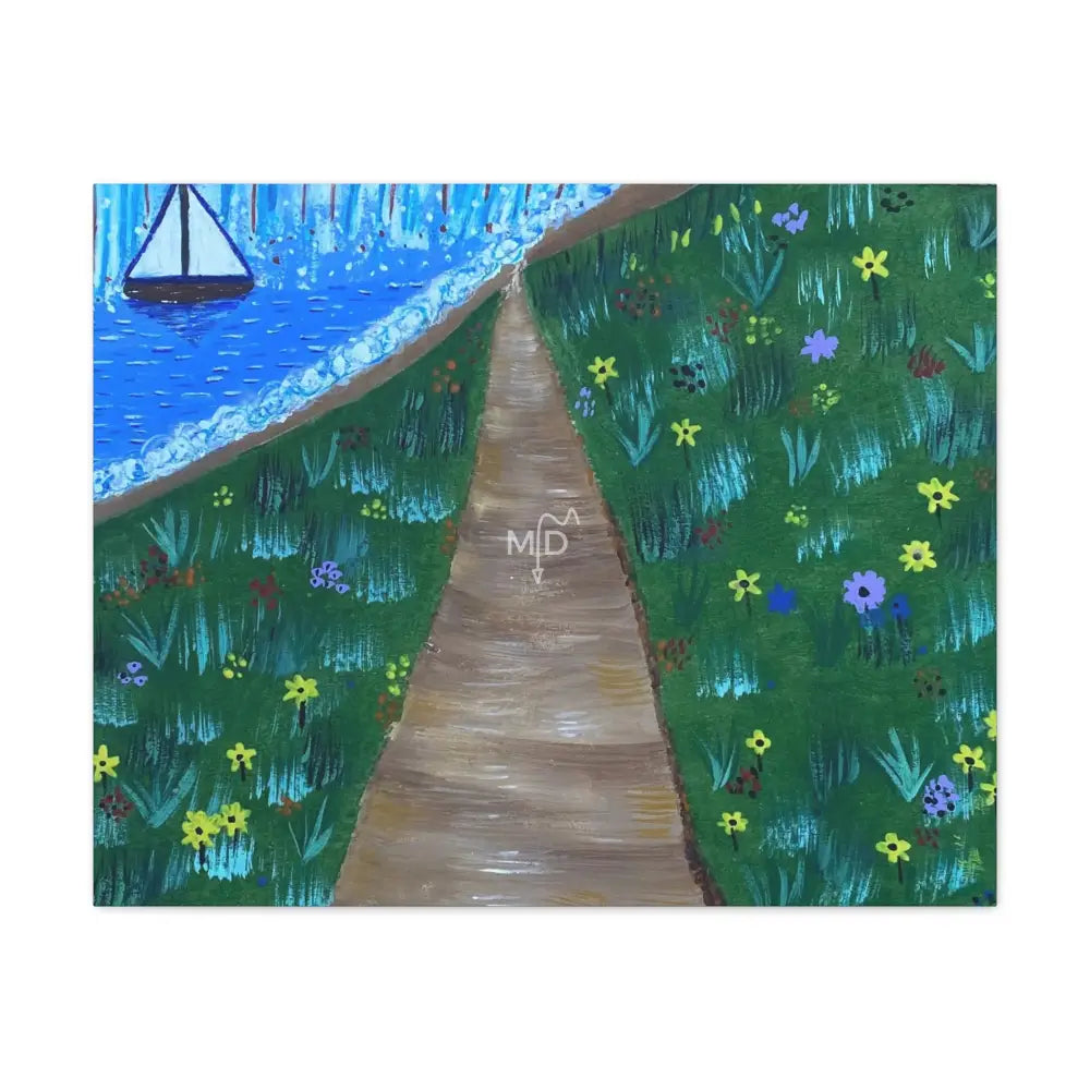 Bay Bae Matte Canvas 30’’ x 24’’ (Horizontal) / 1.25’’ Canvas