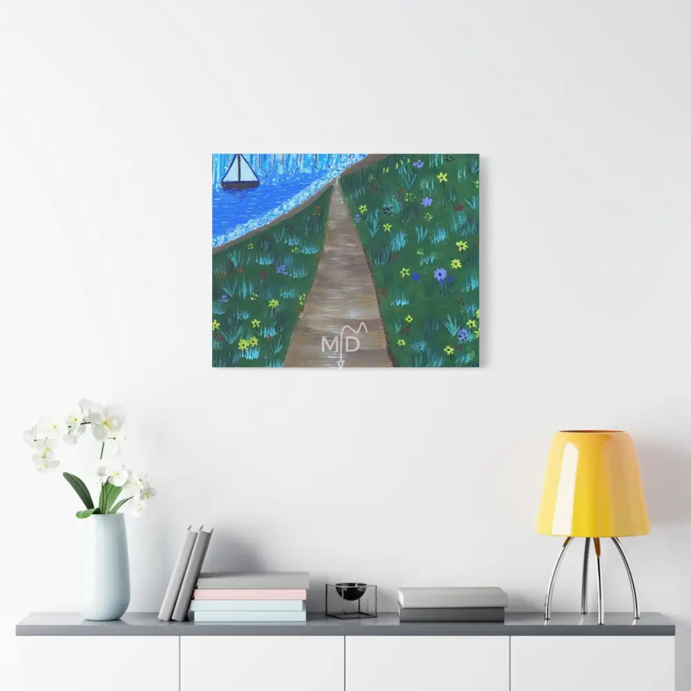 Bay Bae Matte Canvas Canvas