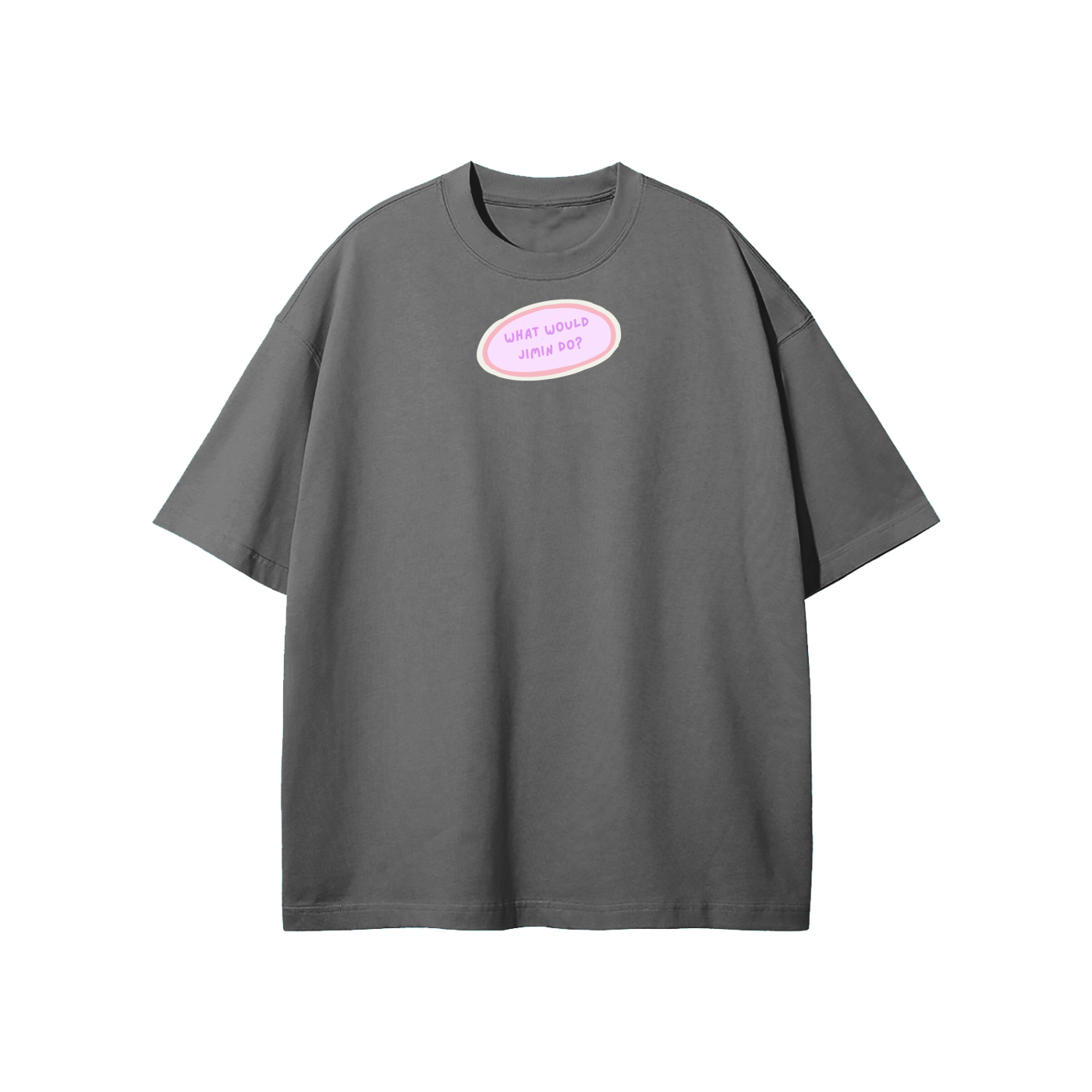 What Would Jimin Do Streetwear Heavyweight Loose Fit  T-Shirt