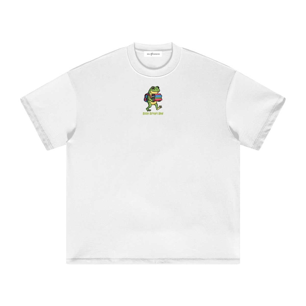 Book Buying Ban (Frog) Heavyweight T-Shirt
