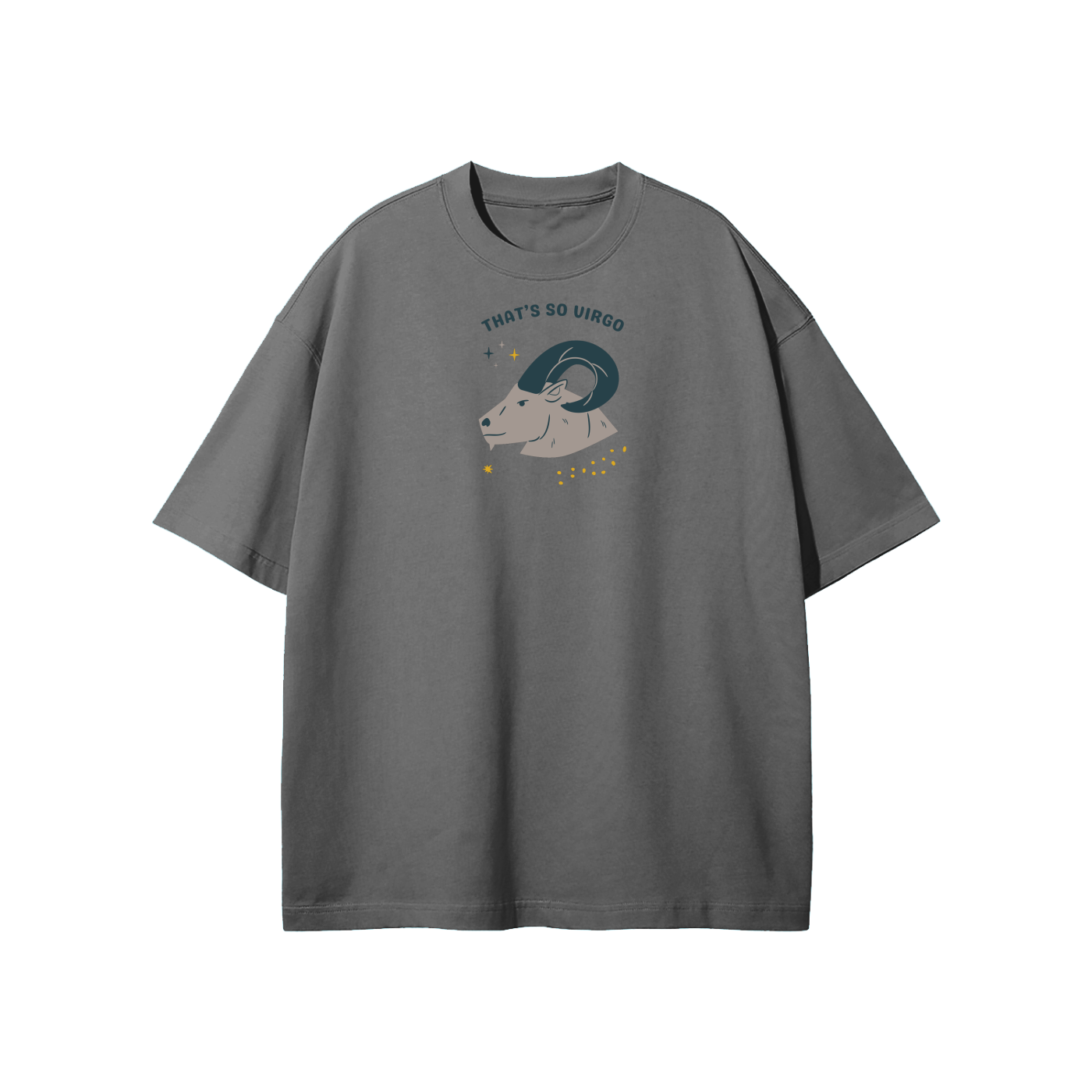 That's So Virgo Streetwear Heavyweight Loose Fit T-Shirt