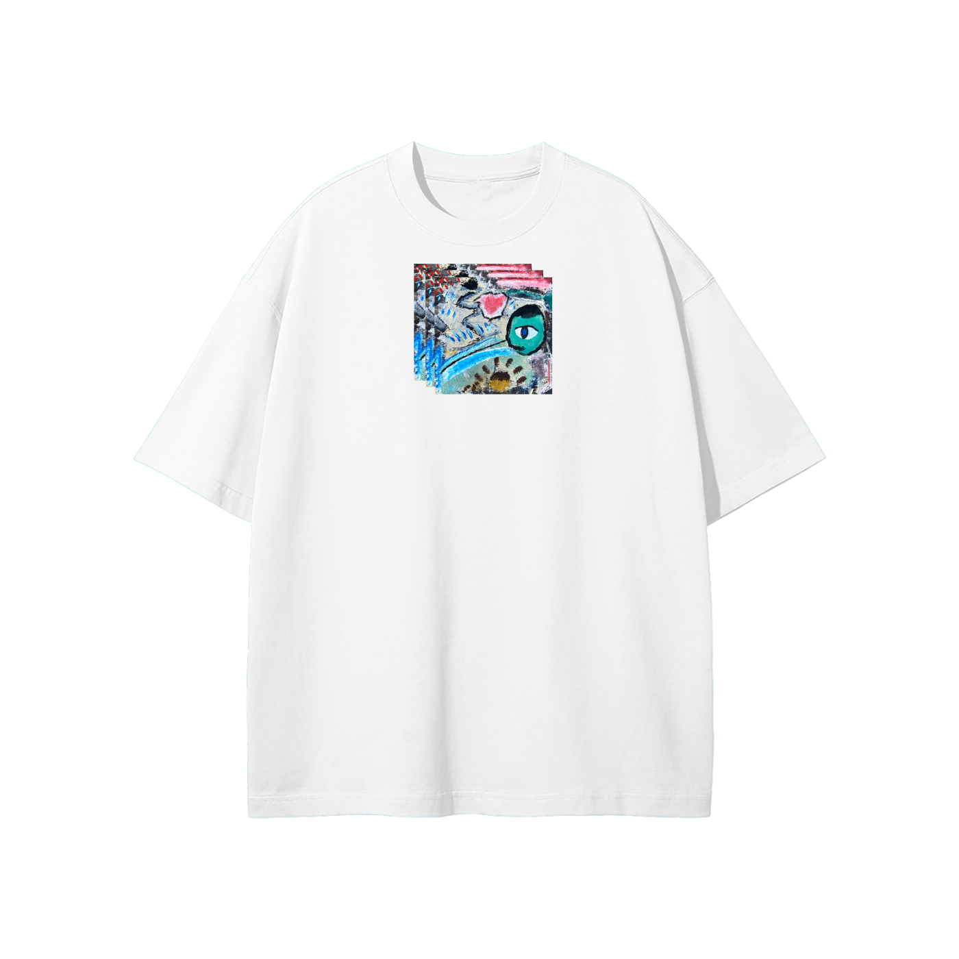 Heartscratcher Streetwear Heavyweight Loose Fit T-Shirt