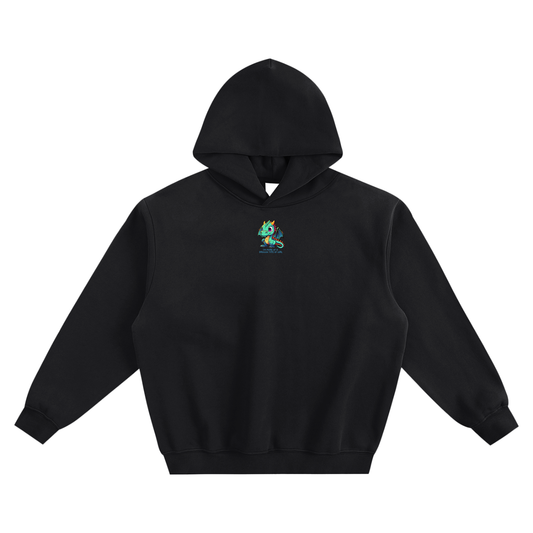 I'm More Of A Dragon Type Of Girl (1) Fleeced Boxy Hoodie