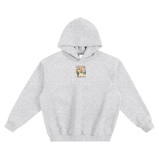 Namjin (Namjoon & Jin) Fleeced Boxy Hoodie