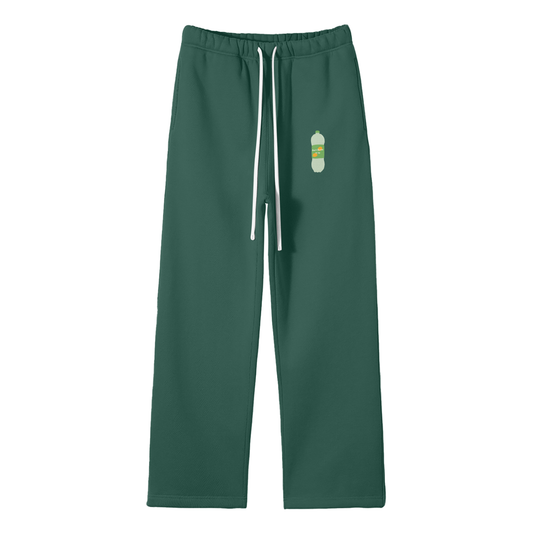 Don't Bottle It Up Streetwear Fleece Straight Leg Pants