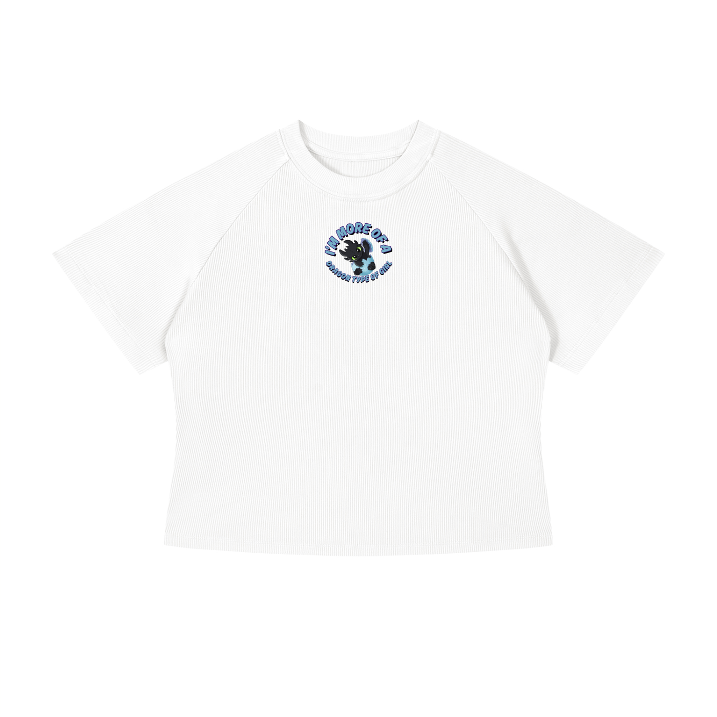 I'm More Of A Dragon Type Of Girl Crop T-Shirt