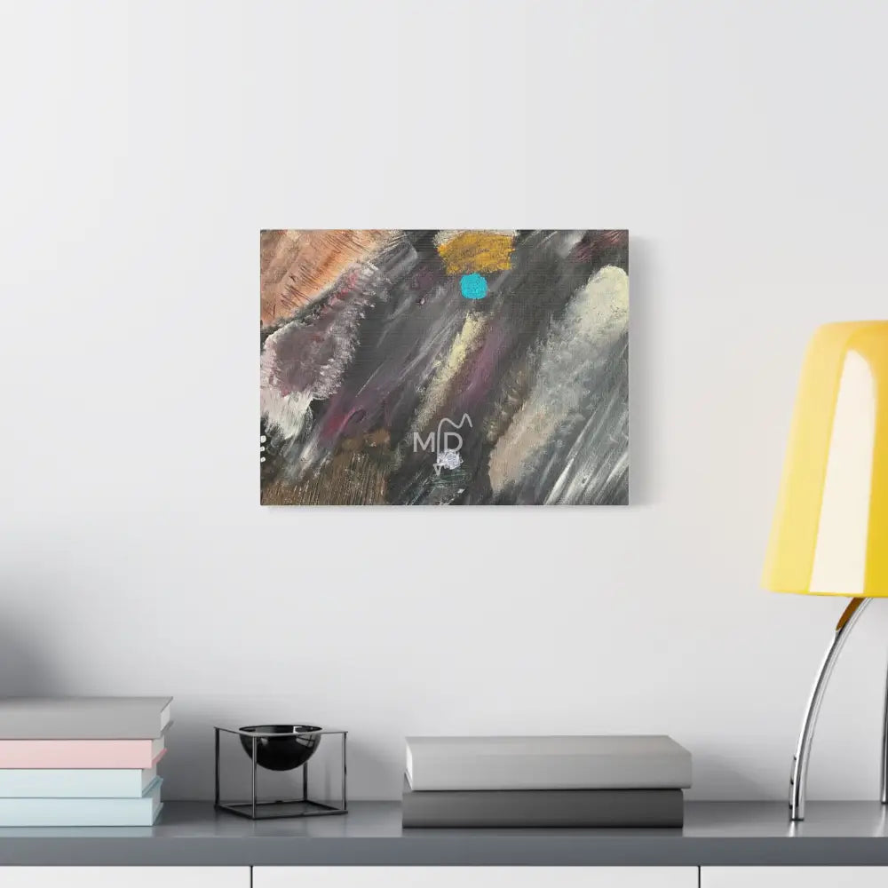 Big Blue Small Worlds Matte Canvas Canvas