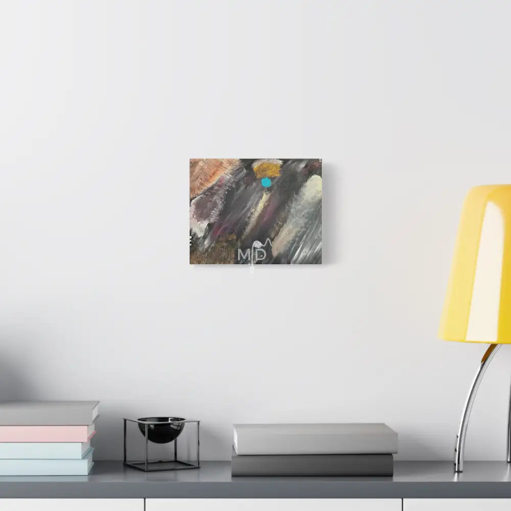 Big Blue Small Worlds Matte Canvas Canvas