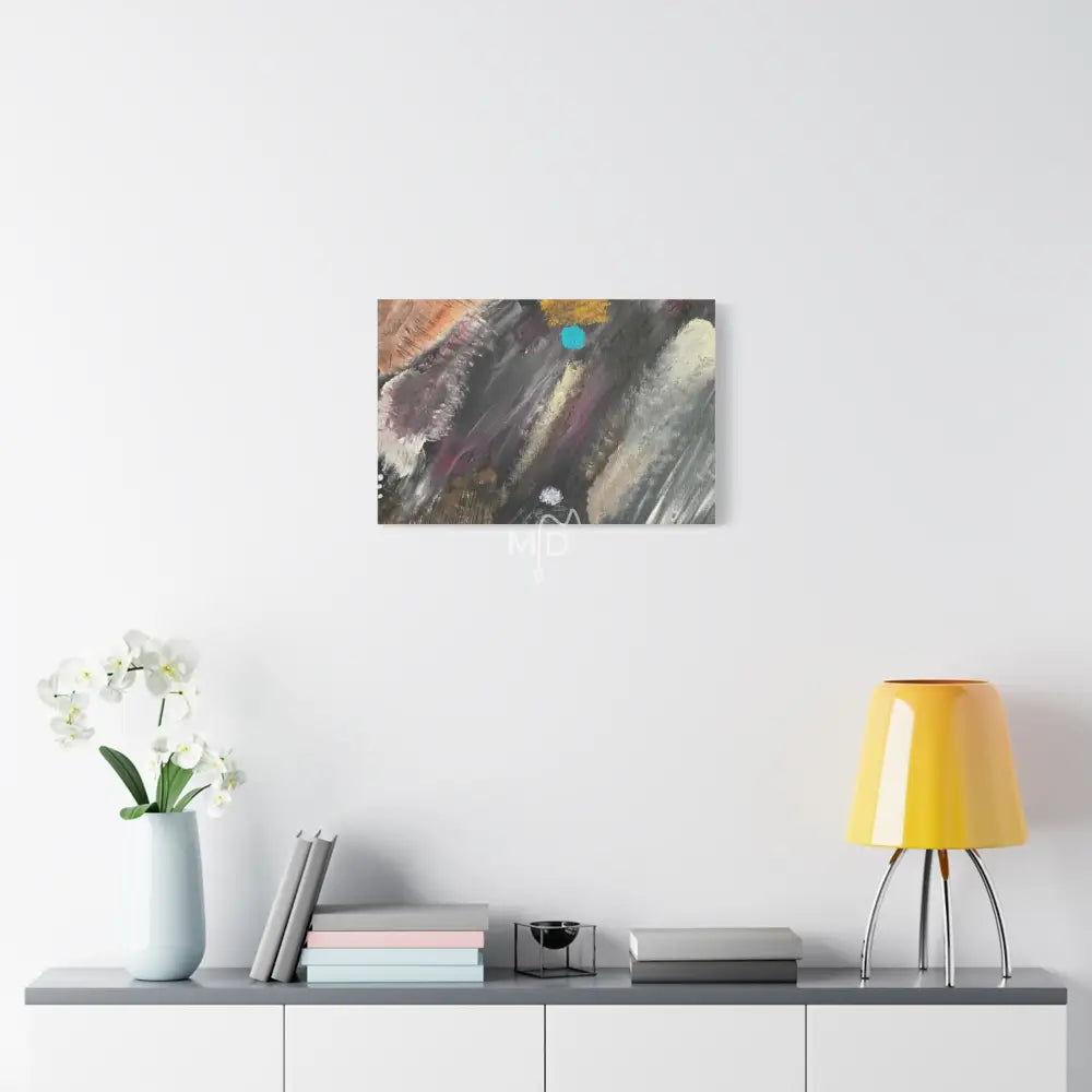 Big Blue Small Worlds Matte Canvas Canvas