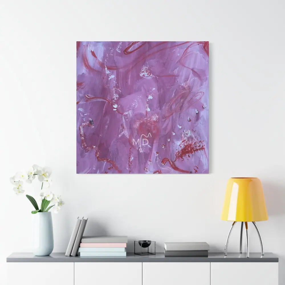Bloody Romantic Matte Canvas Canvas