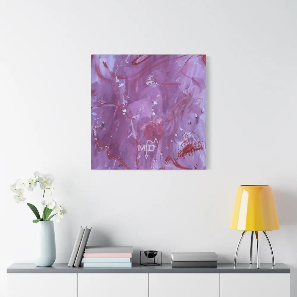 Bloody Romantic Matte Canvas Canvas