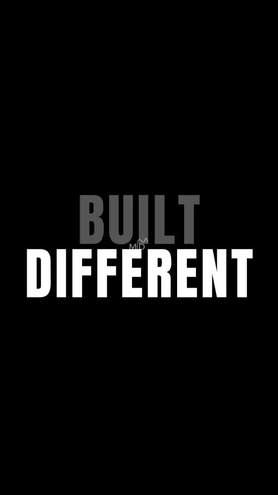 Built Different Wallpaper Wallpaper Screen Lock