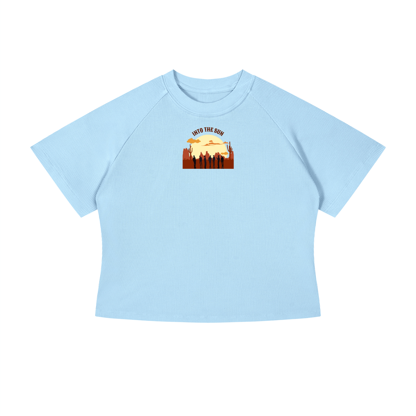 Into The Sun BTS (Horizon) Crop T-Shirt