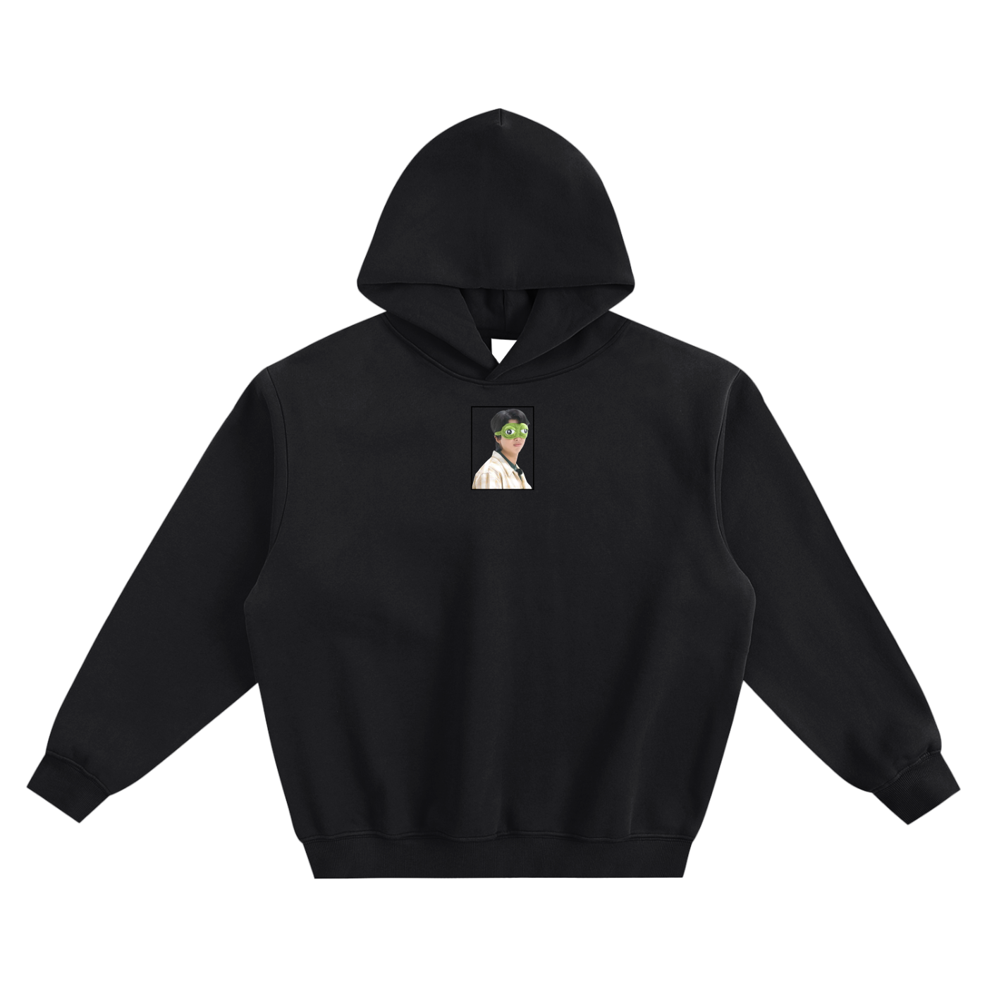 Namjoon Frog Fleeced Boxy Hoodie