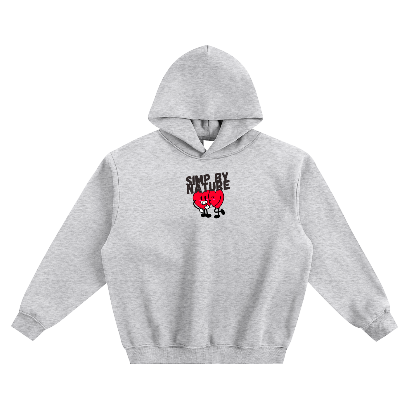 Simp By Nature Fleeced Boxy Hoodie