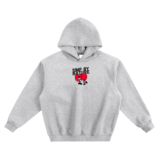 Simp By Nature Fleeced Boxy Hoodie
