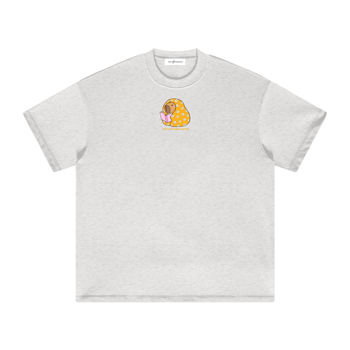 Just One More Chapter (Capybara) Heavyweight T-Shirt