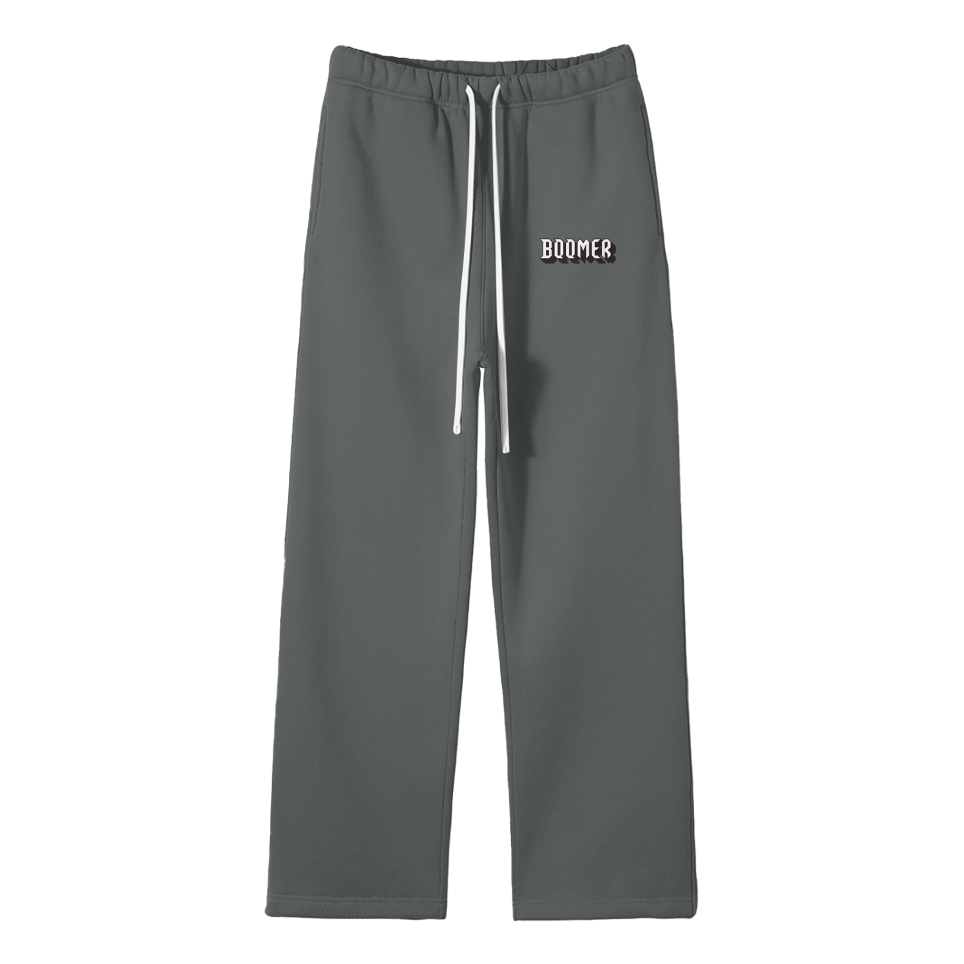 Boomer Streetwear Fleece Straight Leg Pants