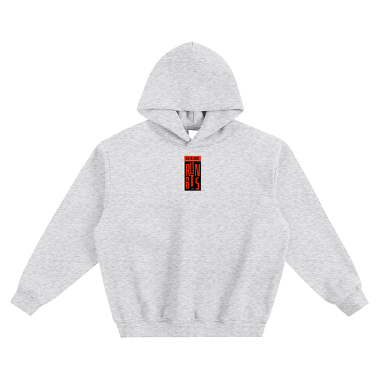 Ask Me About Run BTS 2.0 Fleeced Boxy Hoodie