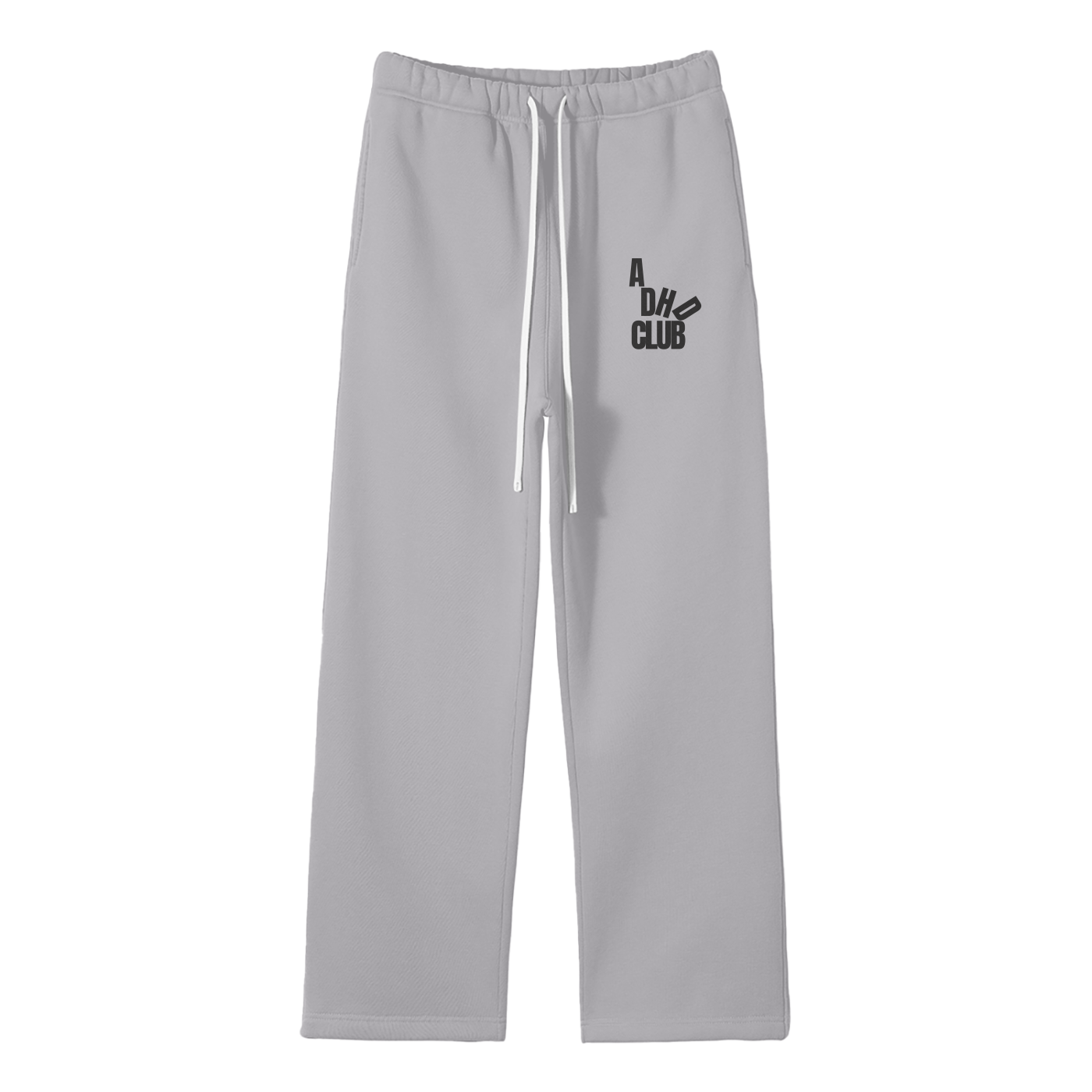 ADHD Club Streetwear Fleece Straight Leg Pants