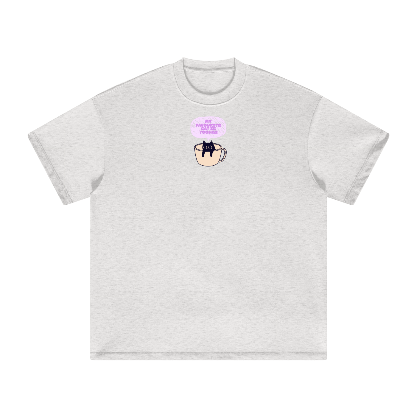 My Favourite Cat Is Yoongi (Mug) Heavyweight T-Shirt