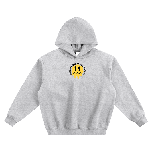BRB Having A Meltdown Fleeced Boxy Hoodie