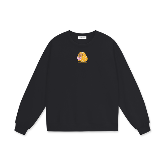 Just One More Chapter (Capybara) Heavyweight Drop Shoulder Sweatshirt