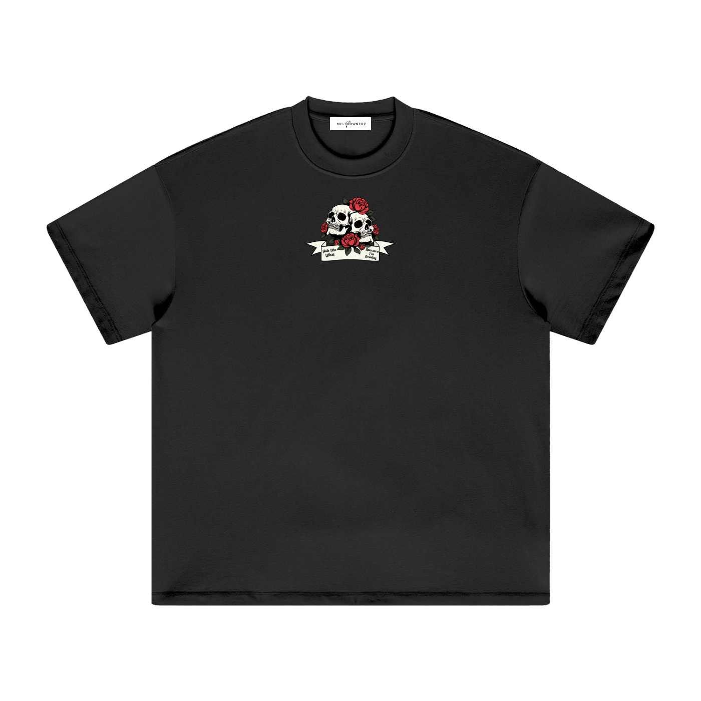 Ask Me What Romance I'm Reading (Skull) Heavyweight T-Shirt