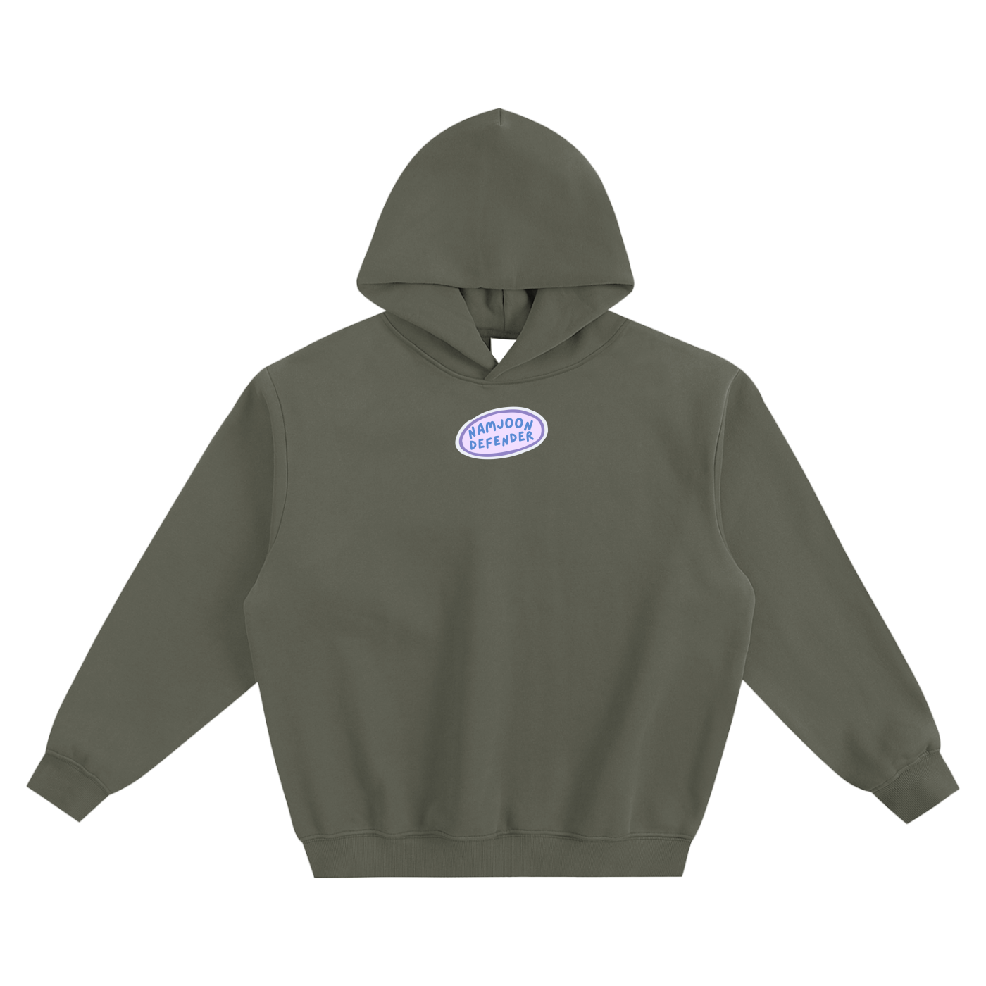 Namjoon Defender Fleeced Boxy Hoodie