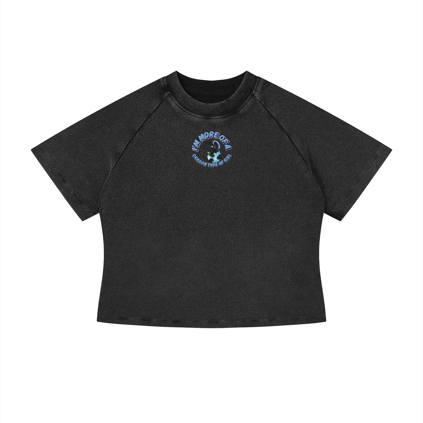 I'm More Of A Dragon Type Of Girl Crop T-Shirt