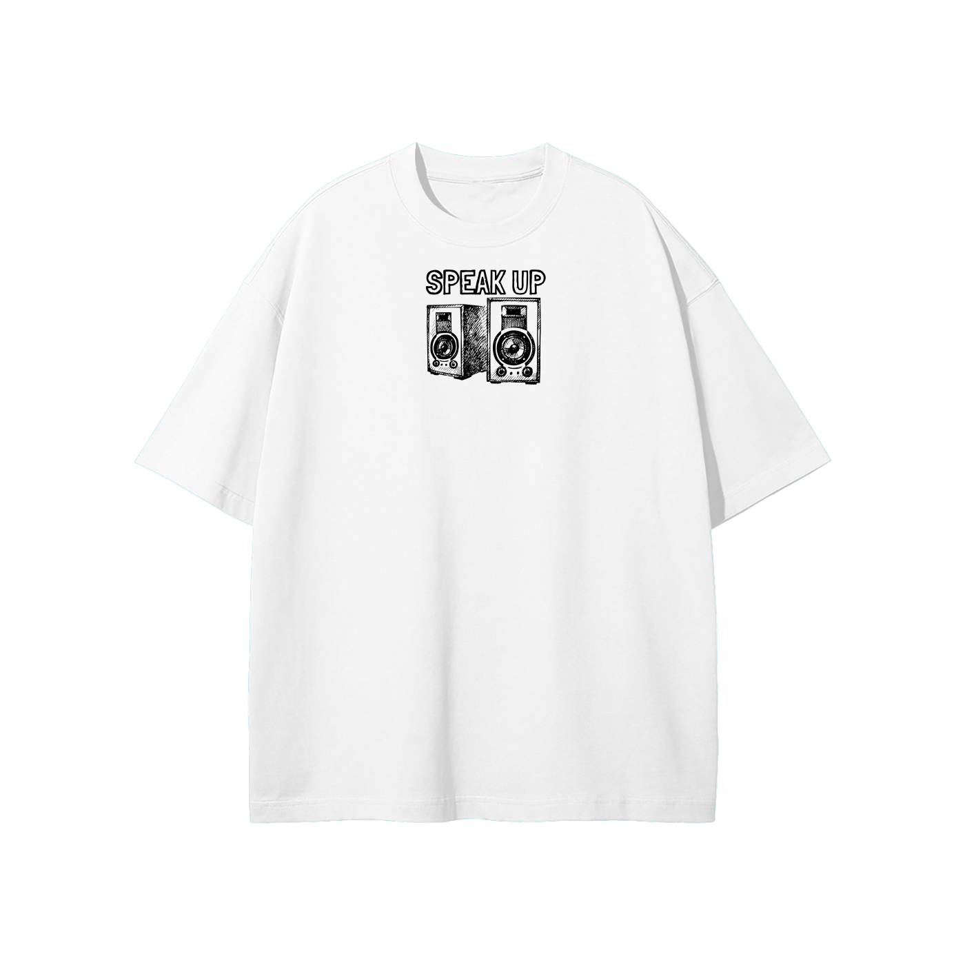 Speak Up Streetwear Heavyweight Loose Fit T-Shirt
