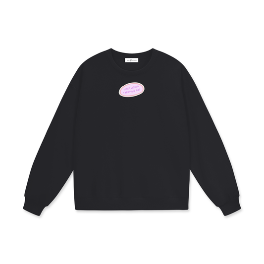 What Would Taehyung Do Heavyweight Drop Shoulder Sweatshirt