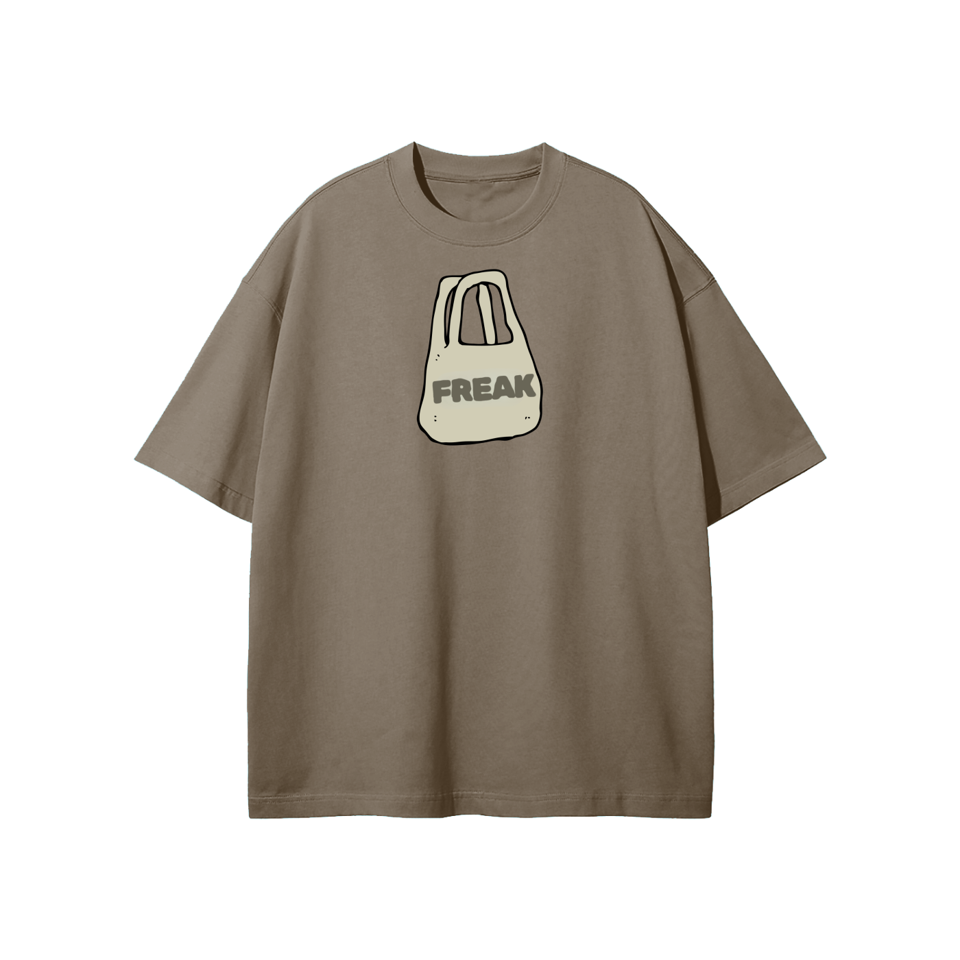 Freak Bag Streetwear Heavyweight Loose Fit T-Shirt