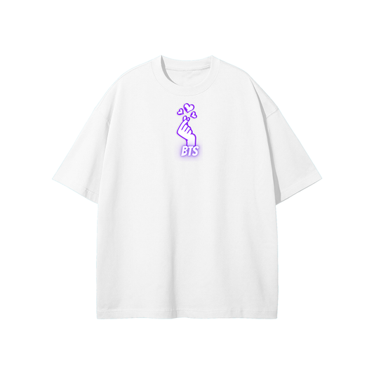 BTS Hand Heart Streetwear Heavyweight Loose Fit T-Shirt