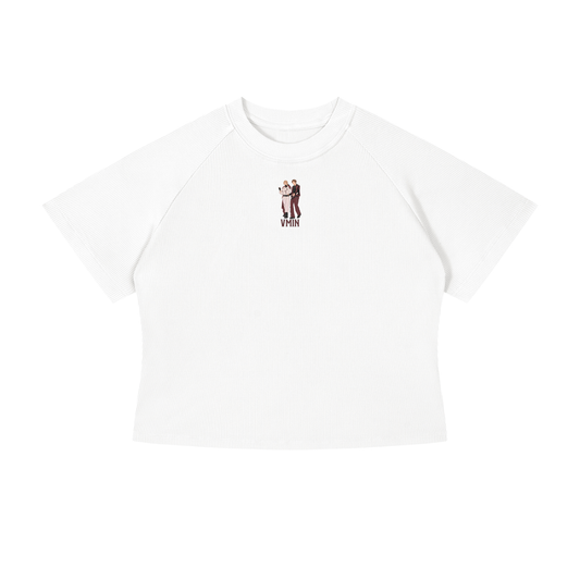 VMin (Taehyung & Jimin BTS World Cup) Crop T-Shirt