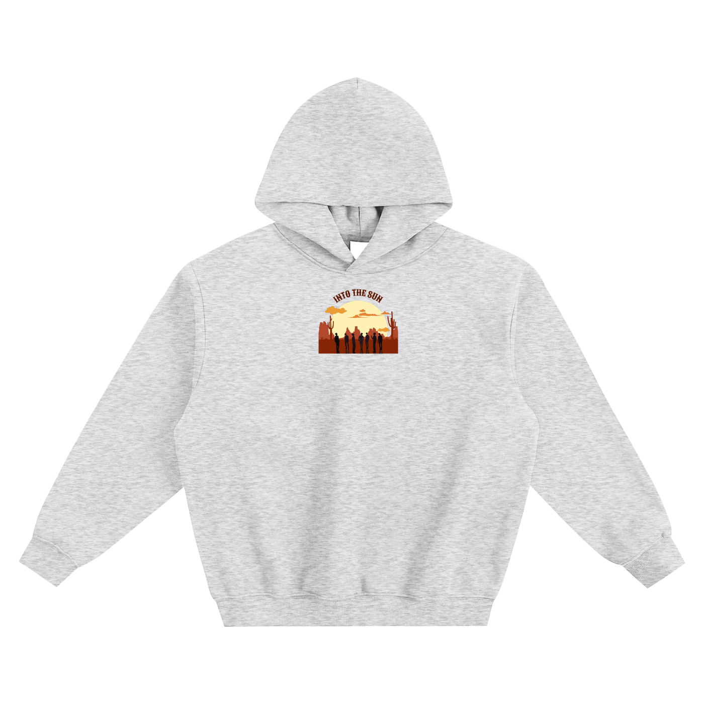 Into The Sun BTS (Horizon) Fleeced Boxy Hoodie