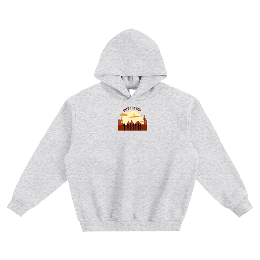 Into The Sun BTS (Horizon) Fleeced Boxy Hoodie
