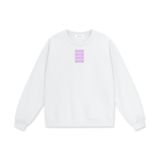 Taekook (Taehyung & Jungkook x 4) Heavyweight Drop Shoulder Sweatshirt
