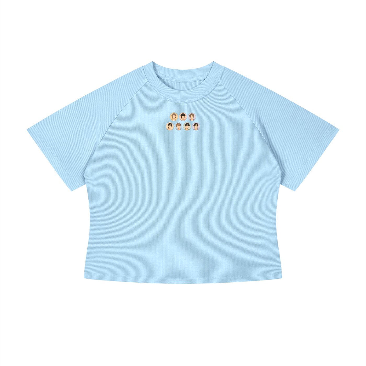 BTS All Members Crop T-Shirt