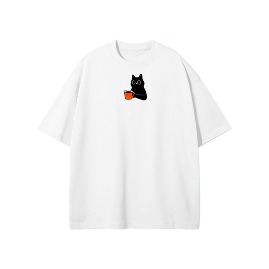Yoongi Is My Favourite Cat Streetwear Heavyweight Loose Fit T-Shirt