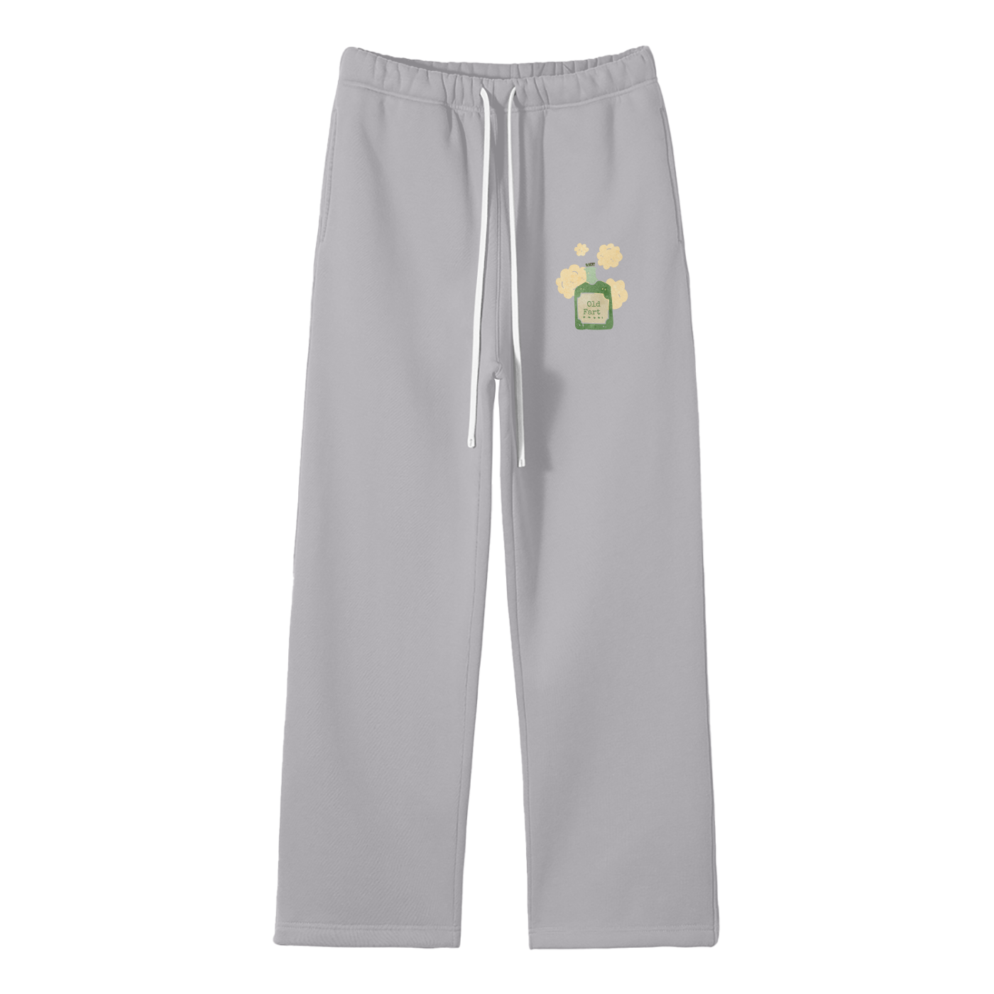 Old Fart (Jar) Streetwear Fleece Straight Leg Pants